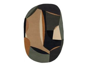 POLIA SHAPE - Patterned handmade wool rug _ Toulemonde Bochart